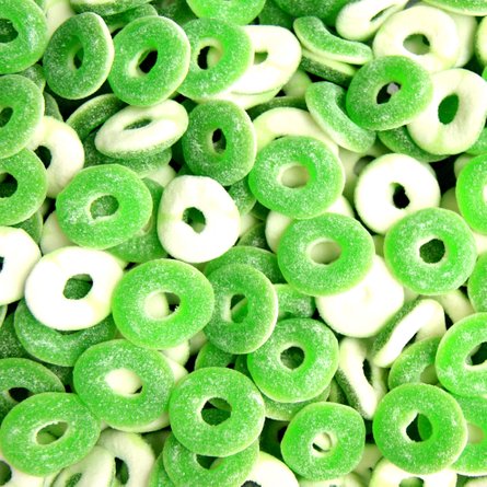 Apple Rings Halal Gummies (0.5 lb)