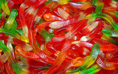 Gummy Worms Halal Gummies (0.5 lb)